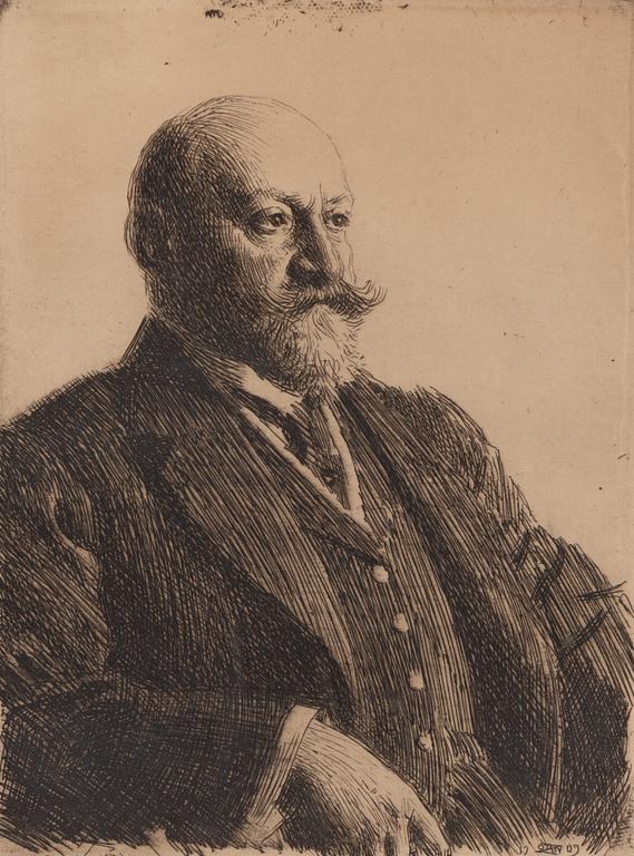 Anders Zorn, "Sir Ernest Cassel".