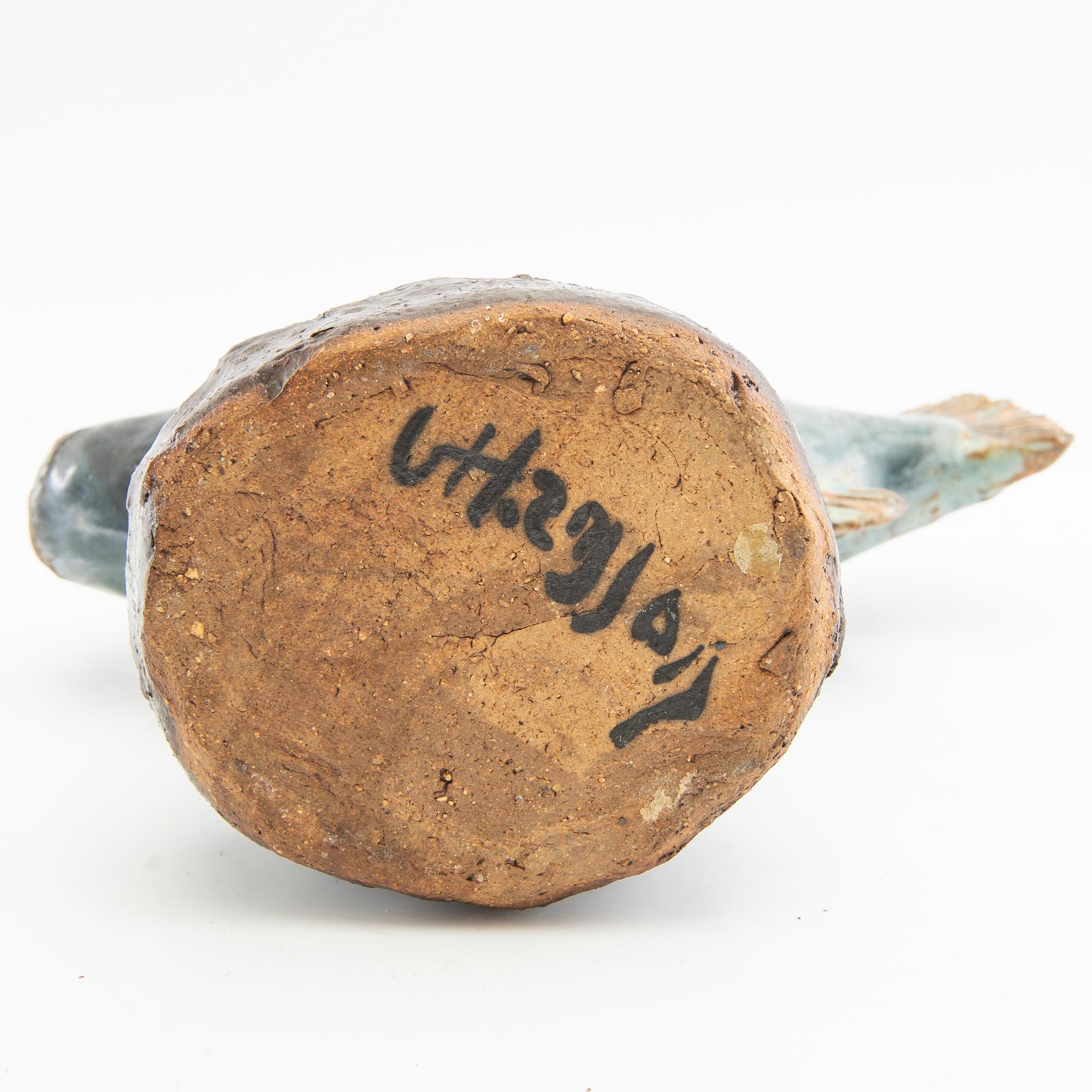 Gunnar Hansson, sculpture, fish.