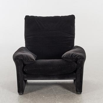 A late 20th century "Maralunga" VICO MAGISTRETTI lounge chair for Cassina.