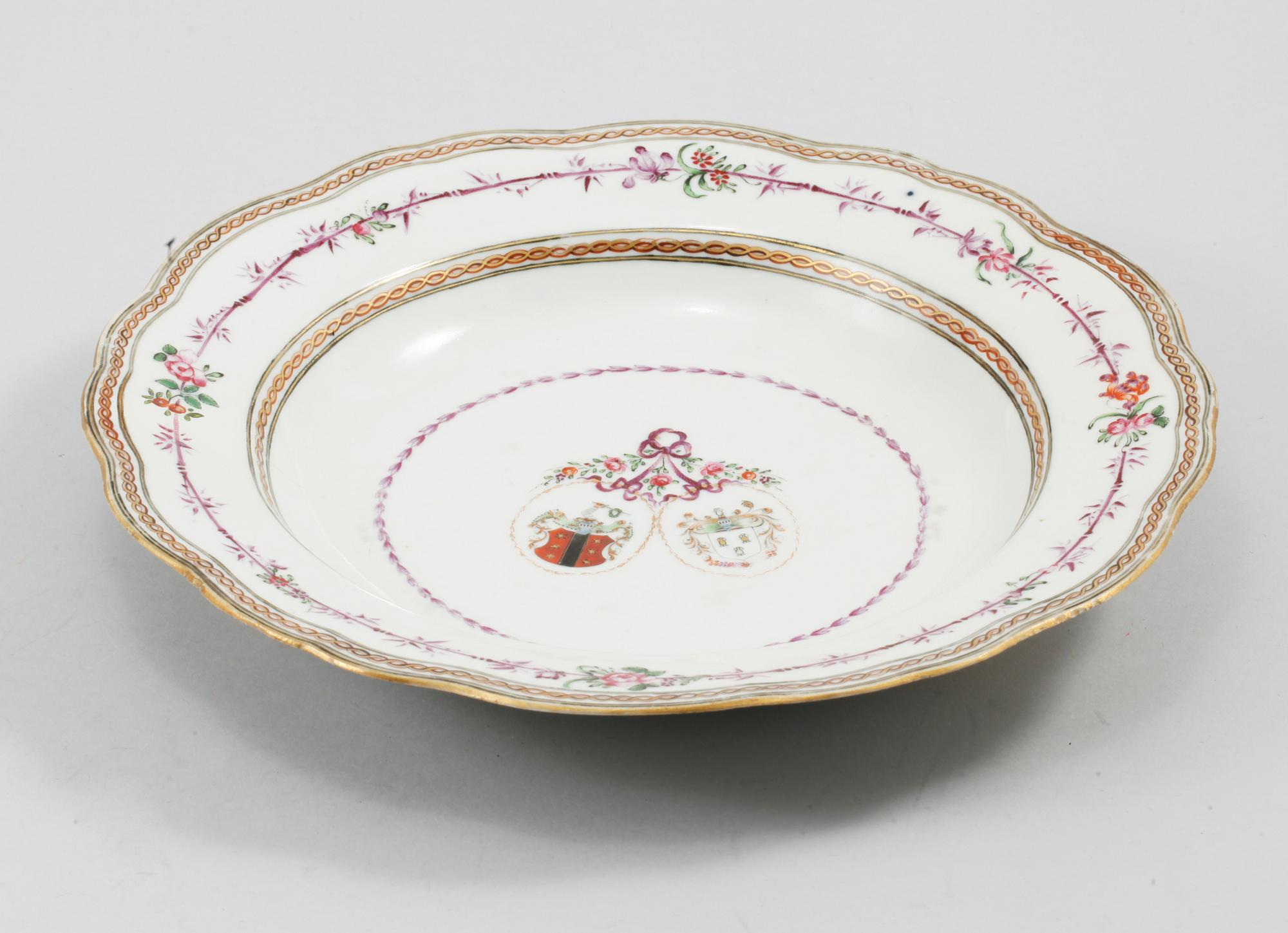 TALLRIK, porslin, Kina, 1700-tal.