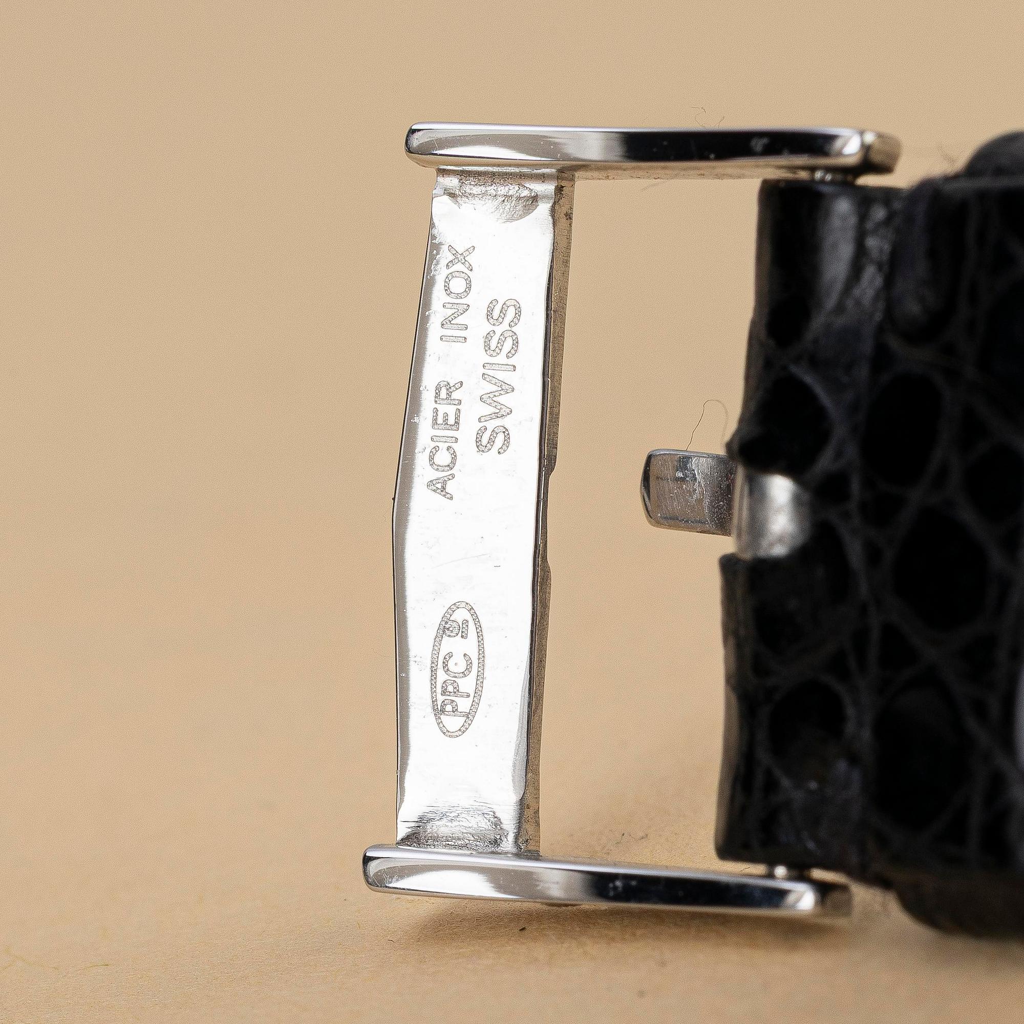 Audemars Piguet, "Tonneau", "Steel Case", ca 1973.