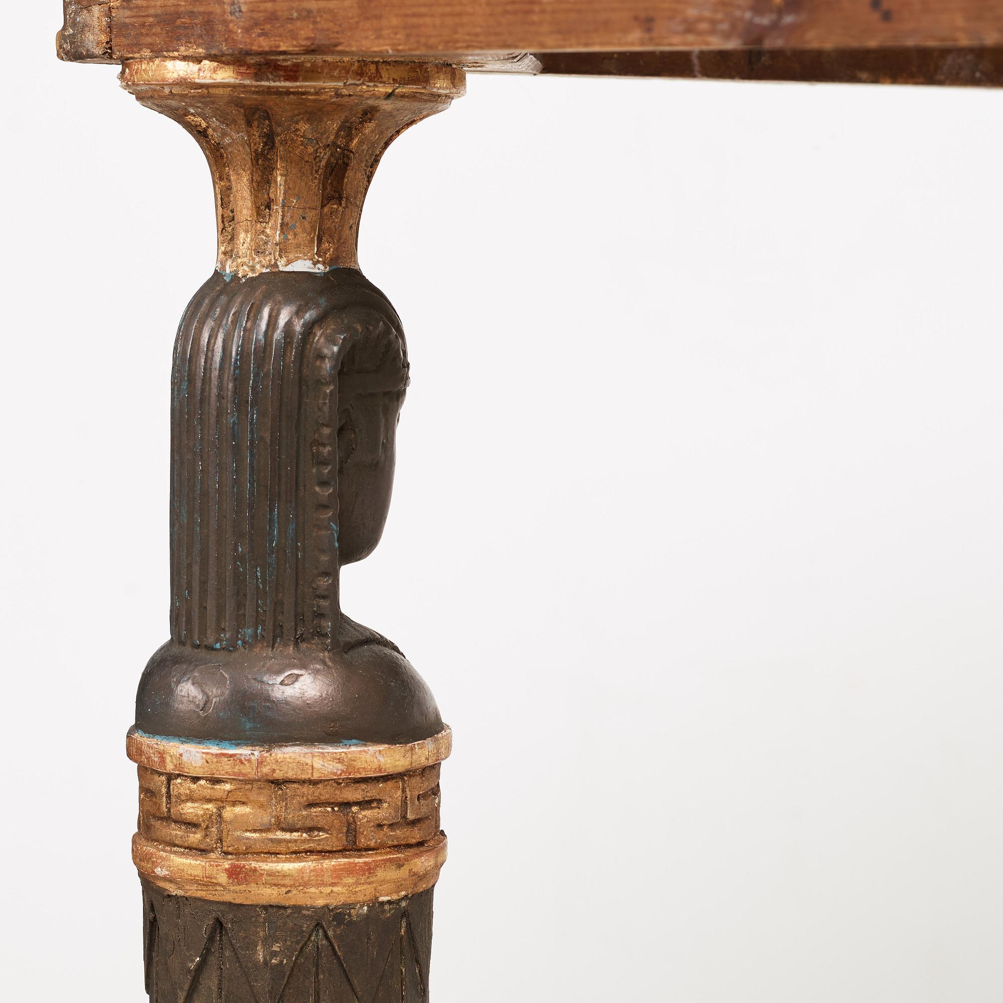KONSOLBORD, sengustavianskt stockholmsarbete, 1800-talets början.