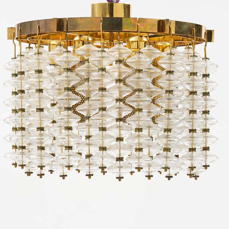 Hans-Agne Jakobsson, taklampa, "Estrella", modell "T 580", Hans-Agne Jakobsson AB, Markaryd, 1960-70-tal.