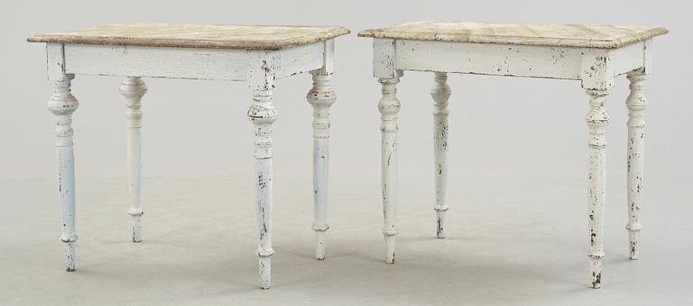 PARBORD, 2 st, 1800-talets slut.