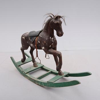 GUNGHÄST, troligen Gemla, 1900-talets början.