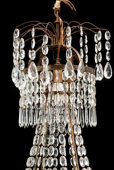 LJUSKRONA, sengustaviansk stil, tidigt 1900-tal. H 75.