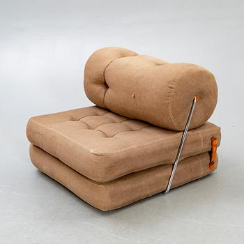 Gillis Lundgren, armchair / daybed, fabric, "Tight", IKEA, 1970s.