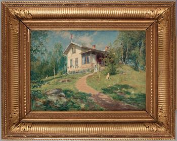 Johan Krouthén, "Villa Björkbacken".