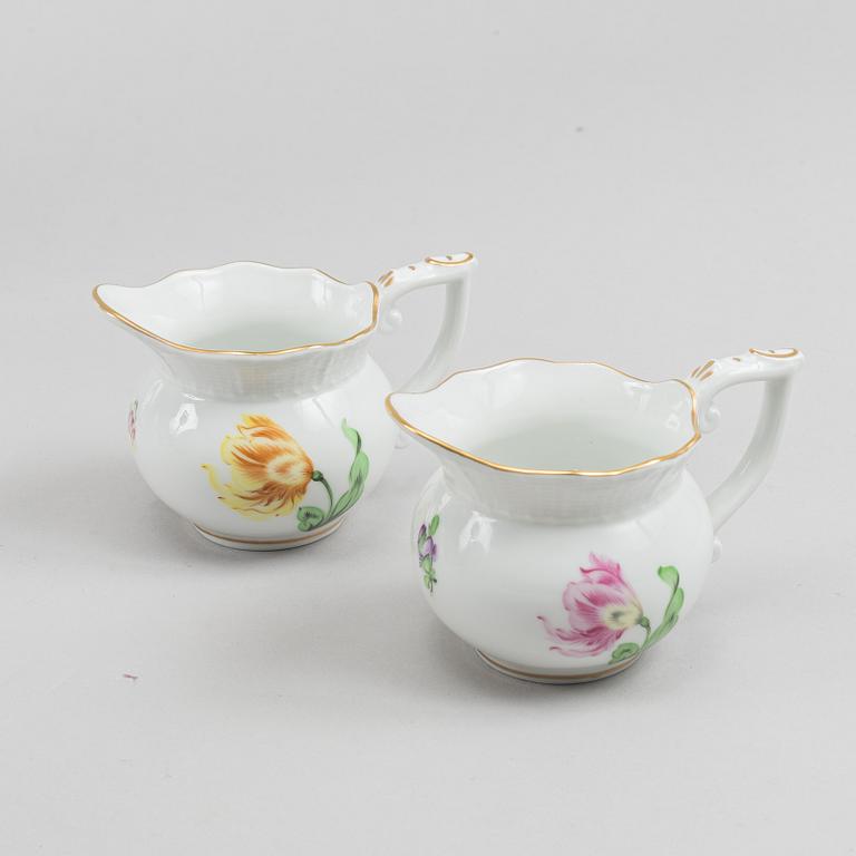 A 51-piece porcelain service, Herend, Hungary, second half of the 20th Century.