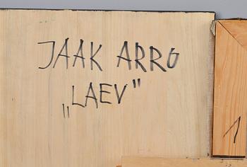 JAAK ARRO, öljy kankaalle, puureliefejä, signeerattu ja päivätty -90.