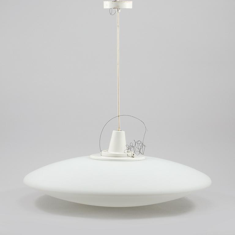 TAKLAMPA, "Cirkel", Axel Annell, Axel Annell Belysning, 1960-tal, höjd 25 cm.