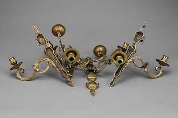 APPLIQUER, 4 st, Louis XVI-stil, 1900-tal.