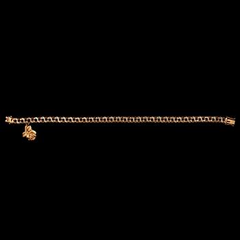 ARMBAND, 18 k guld, 1960, Bismarck. Vikt 7 g.