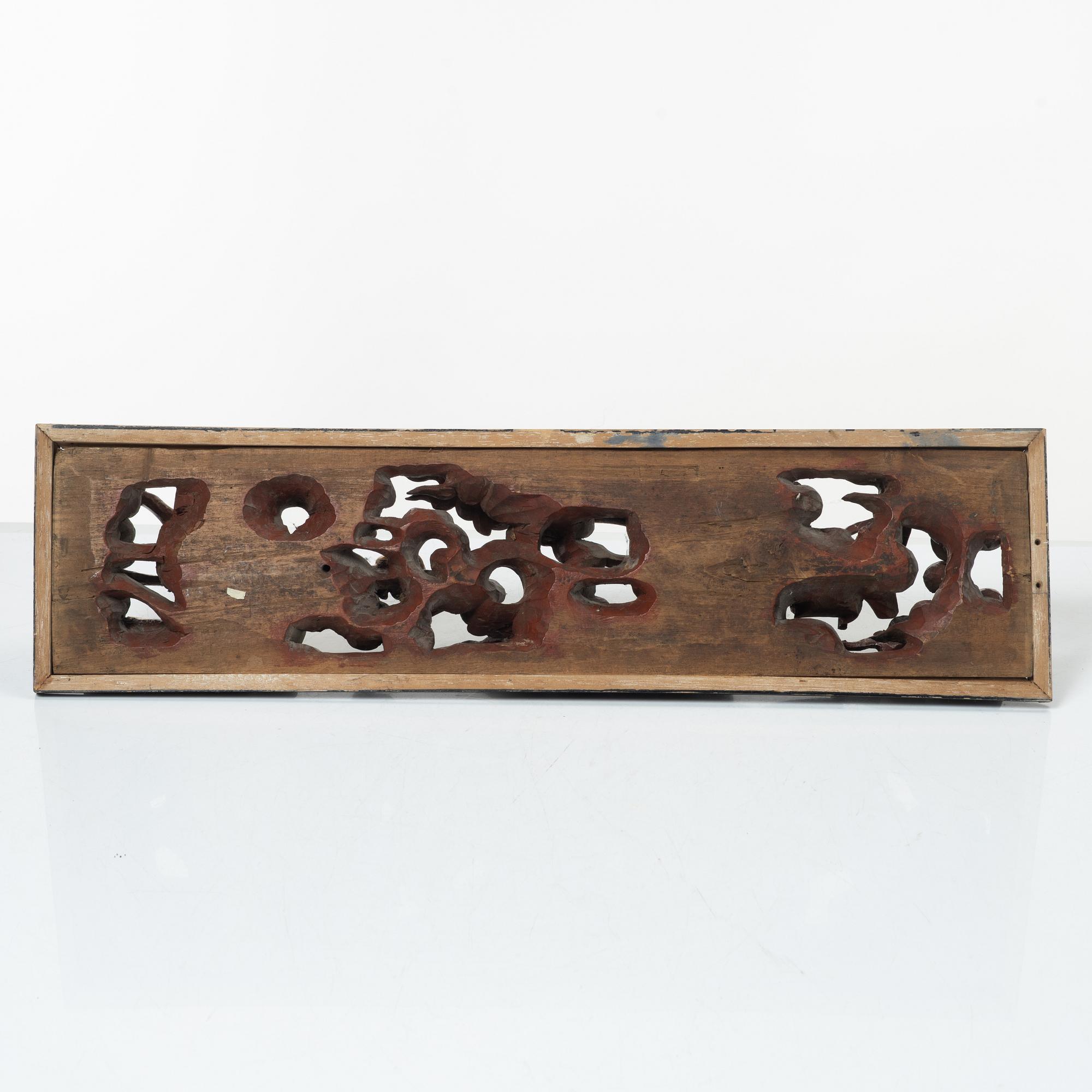 Väggrelief, Kina, sen Qingdynasti, 1800-tal.