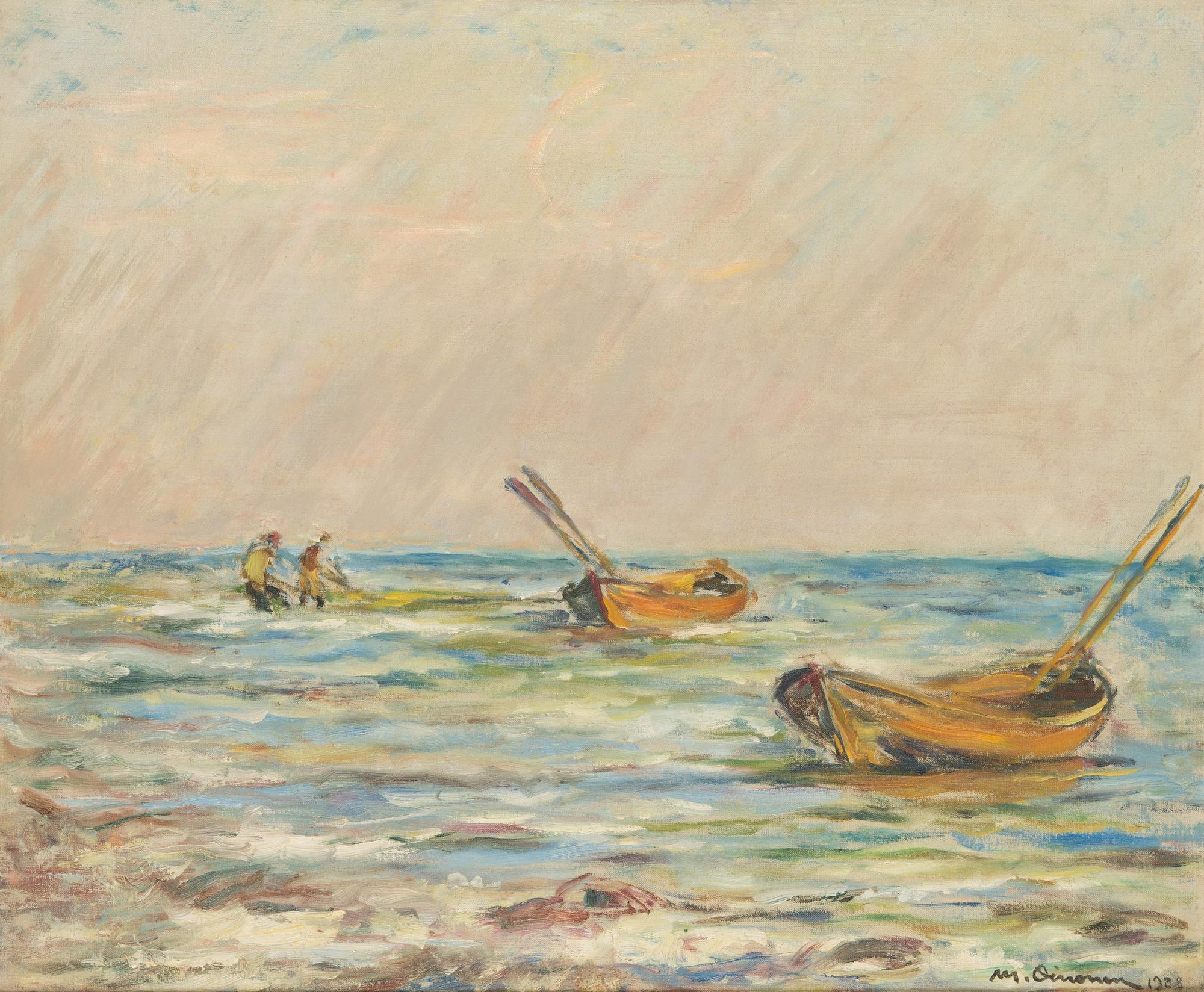 Mikko Oinonen, oil on canvas, signed and dated 1938.