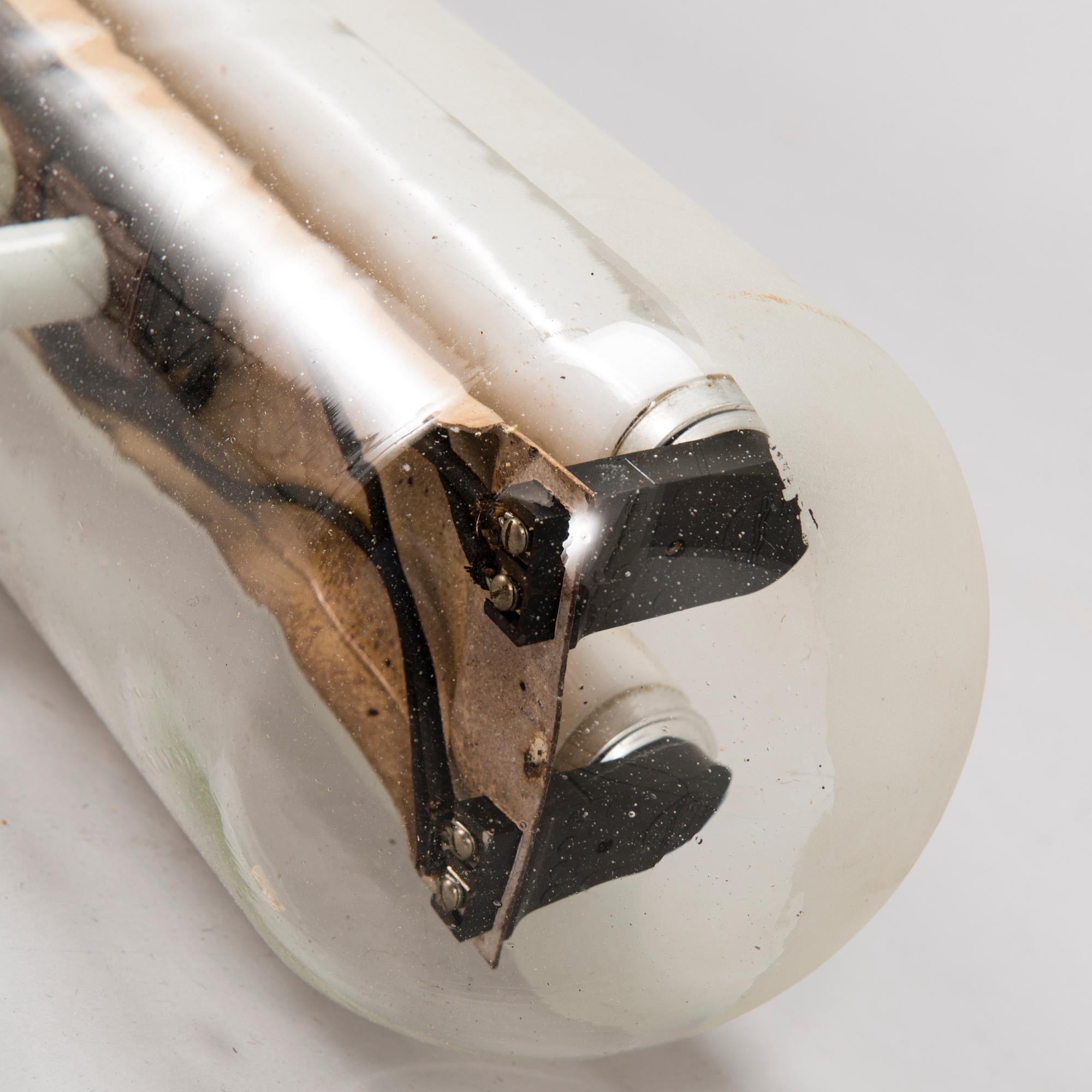 A mid 20th Century Finnsh industrial light for Metallivalmiste Oy.