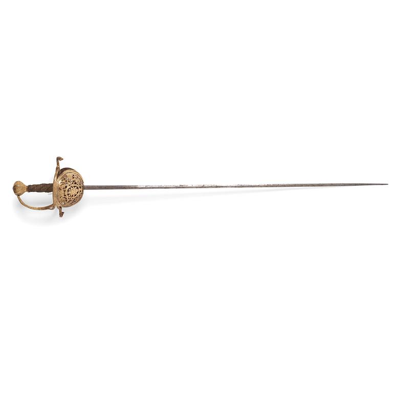 Basket-hilted Rapier, first half of the 17th Century.