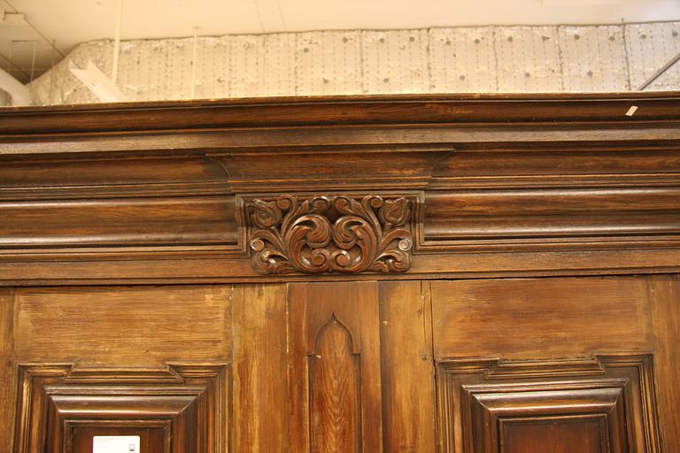 SALSSKÅP, barock, 1600/1700-tal.