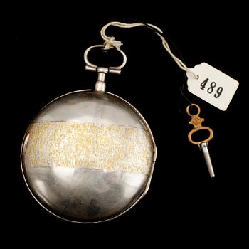 SPINDELUR, silver, 1800-tal.