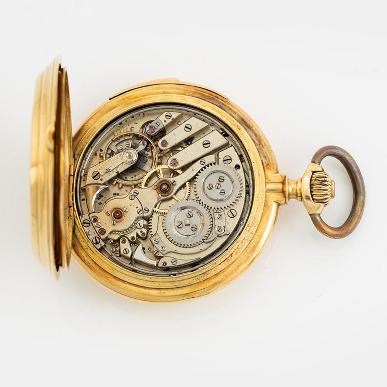 Pocket watch, hunter, 54 mm.