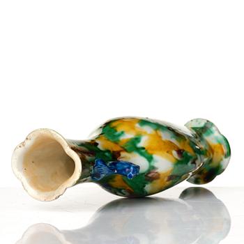 Vas, porslin. Qingdynastin, 1700-tal.