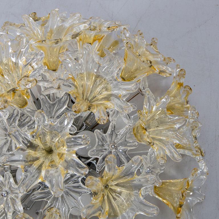 CEILING LAMP. Murano Venini.