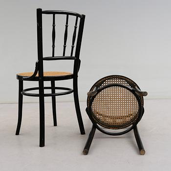 STOLAR, 6 st, Thonetmodell, 1900-talets första hälft.