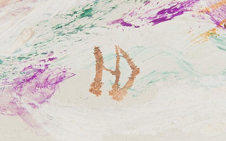 Helge Dahlman, Aamiaispöydässä.