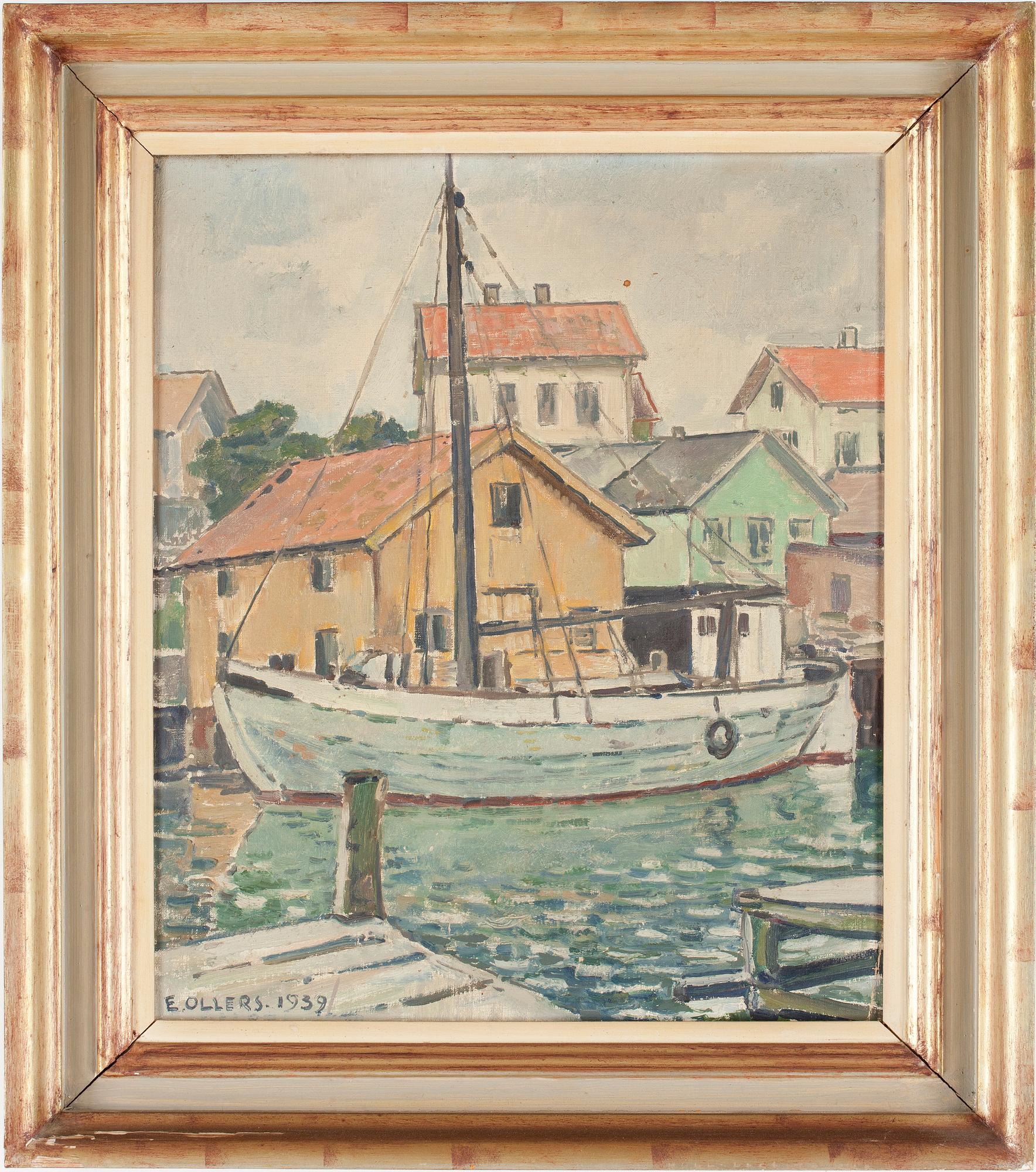 EDVIN OLLERS, olja på duk, signerad och daterad 1939.