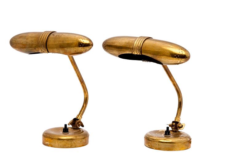 Paavo Tynell, DESK LAMPS, 2 PCS.