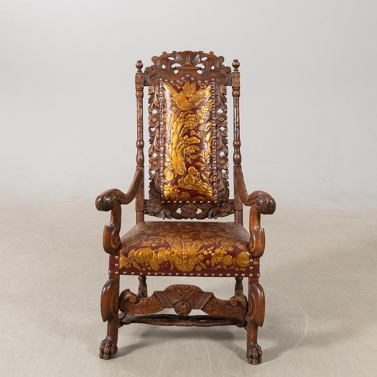 Karmstol Barock/Barock-stil 17/1900-tal.