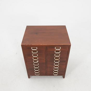 Document cabinet, mid-20th century.