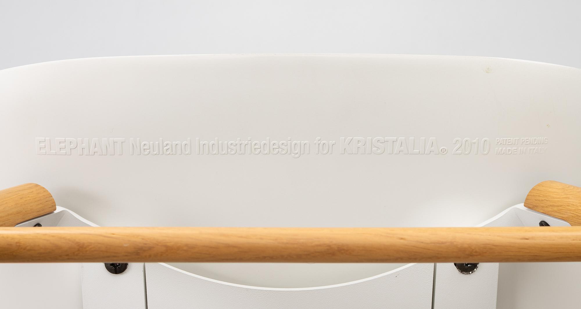 Neuland, karmstolar, 4 st, "Elephant", Kristalia, 2010.