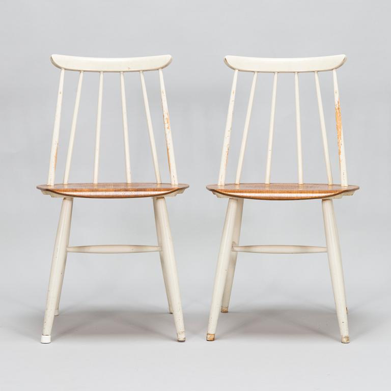 Ilmari Tapiovaara, four mid-20th century 'Fanett' chairs for Asko.