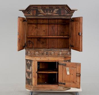 SKÅP. Allmoge, märkt 1792.