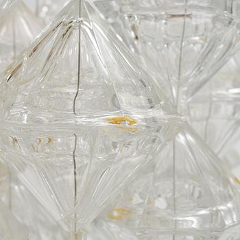 Carl Fagerlund, ceiling lamp, Sirius 2357/111, Orrefors circa 1977.