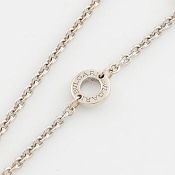 Bulgari, "Parentesi" necklace, white gold and brilliant cut diamonds.