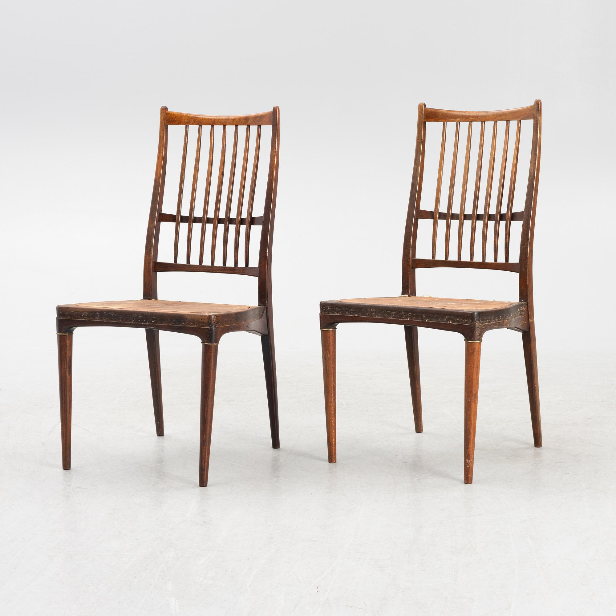 Svante Skogh, stolar, 12 st, ”Cortina”, Säffle möbelfabrik, 1960-tal.