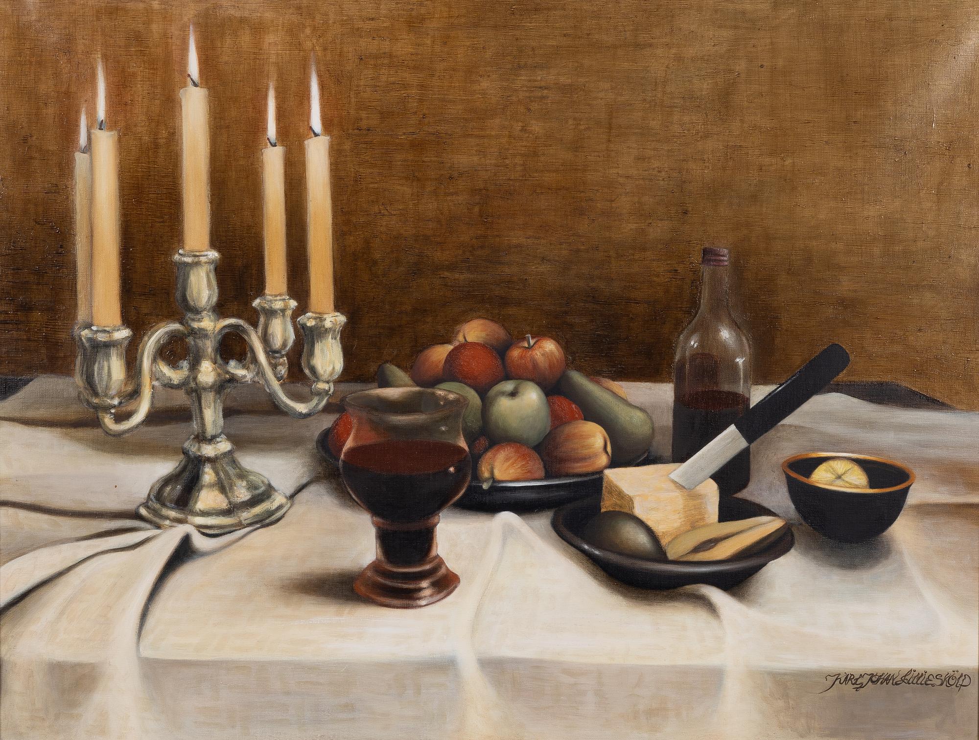 Karl Johan Lilliesköld, Gilt table.