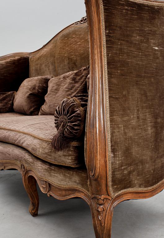 SOFFA, Louis XV-stil, 1800/1900-tal.
