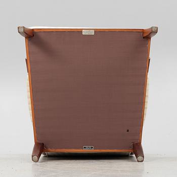 Carl Malmsten, armchair, "The Housefather", OH Sjögren 1988.