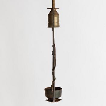 A pair of Swedish Modern ceiling lamps, 1940s.