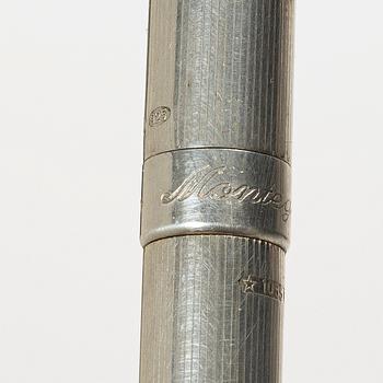 Montegrappa, kulspetspenna, sterlingsilver, Italien.