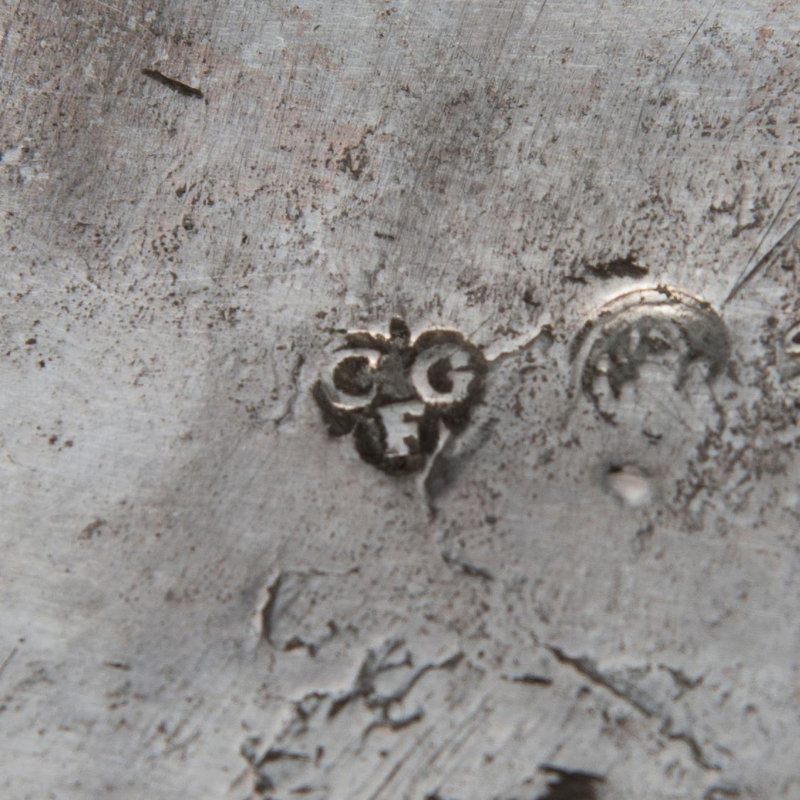 SKRIN, silver, Breslau, 1800-talets första hälft. Vikt 391,8 g.