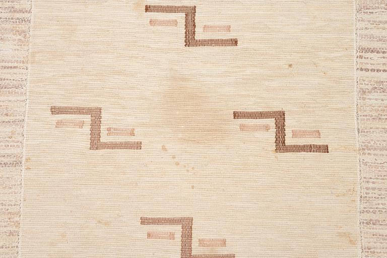 A 1920''s Swedish rag rug, c. 445 x 198 cm.