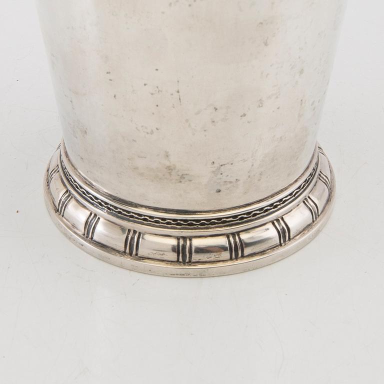 Eric Löfman, silver vase Stockholm 1931.