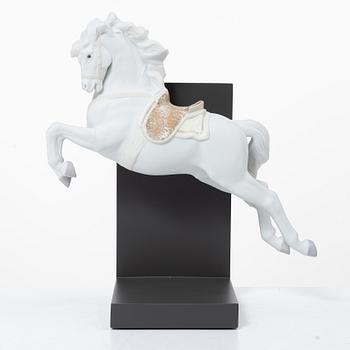 Lladró, figurin, "Horse on pirouette", Spanien.