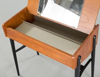 A mid 20th century dressing table and stool.