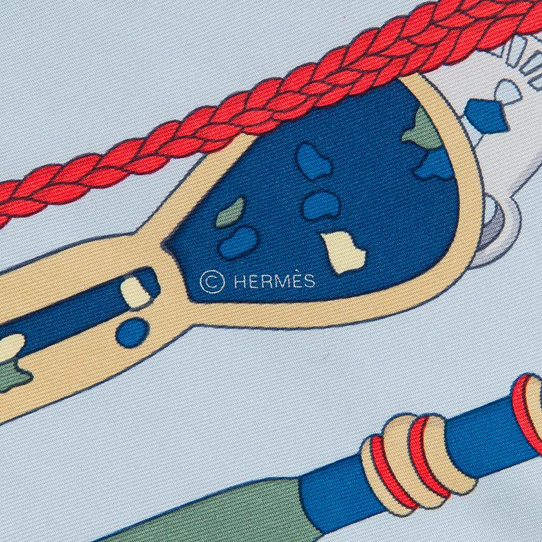 Hermès, scarf, "Concours d'etriers".
