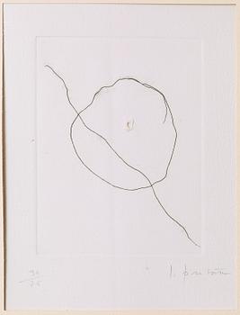 Lucio Fontana, LUCIO FONTANA, "Dix eaux-fortes. L'Épée dans l'eau" (Alain Jouffroy), ur serien: "Antologia internazionale dell'incision.